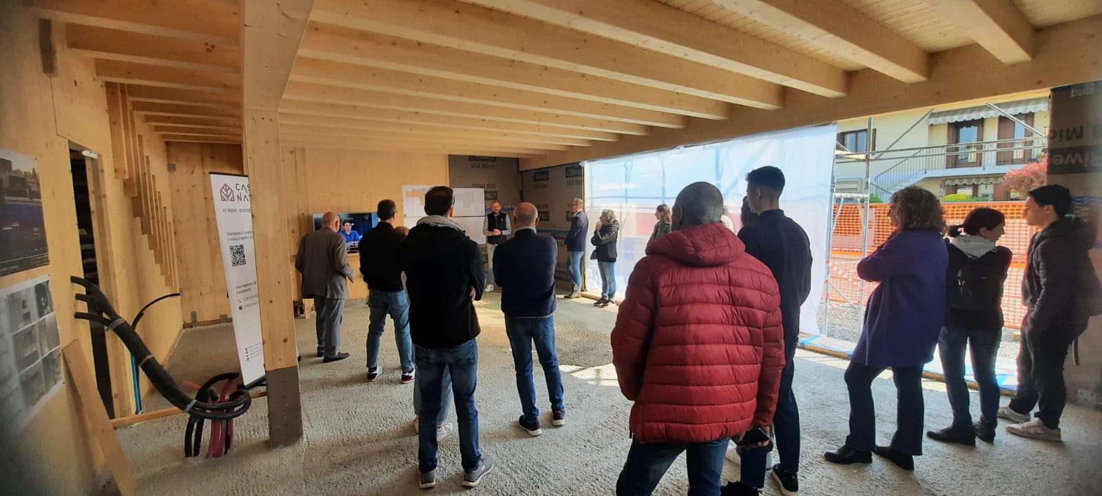 Partecipanti all’Open Day Casa Natura